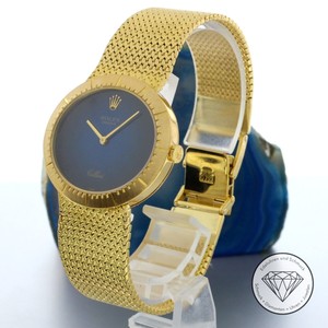 Rolex Cellini 750 18 Karat Gelb Gold Handaufzugs Uhr Raritat Wertanlage Ebay