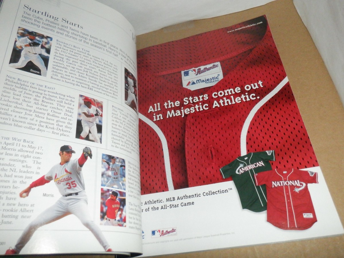 2001 MLB ALL-STAR GAME PROGRAM ICHIRO SUZUKI COVER BASEBALL
