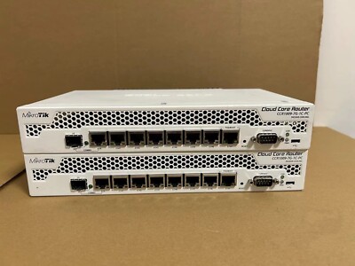 1PCS Used MikroTik CCR1009-7G-1C-PC by Fedex or DHL #N9498 YF | eBay