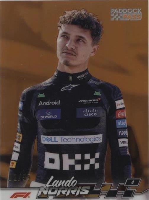 2024 Topps Paddock Pass Formula 1 - Lando Norris #7 for sale | eBay