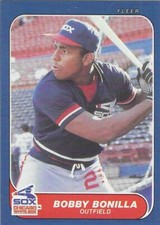 Bobby Bonilla 1986 Fleer Update Rookie #U15 Chicago White Sox