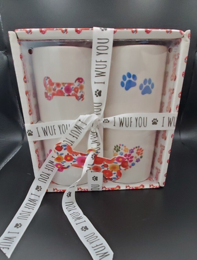 SAND+PAWS 4 Piece Candle Gift Set For Dog Mom Or Dad-Made W/Essential Oils-New