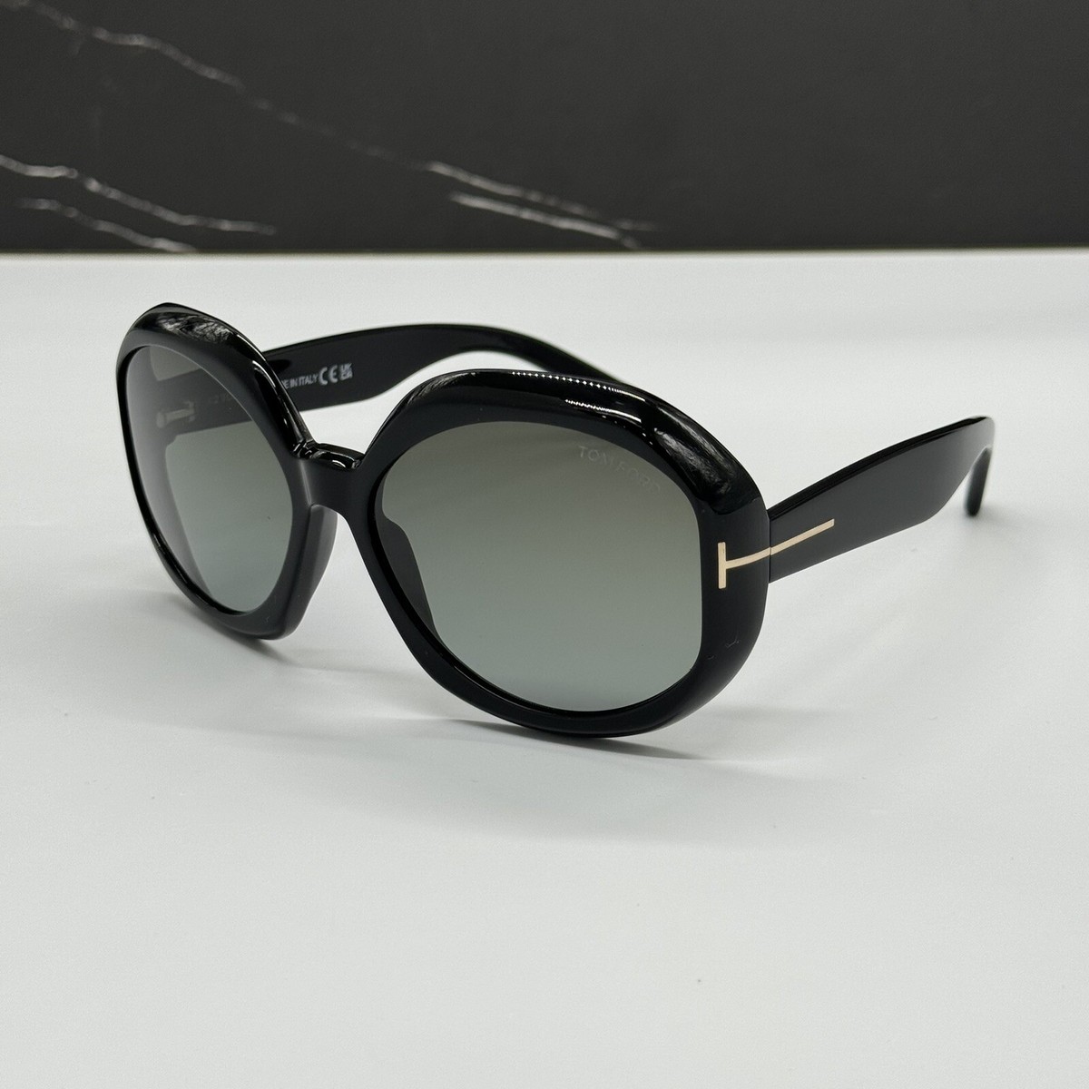 NEW TOM FORD TF1011 01B WOMEN ROUND SUNGLASSES TOM FORD  display picture 1