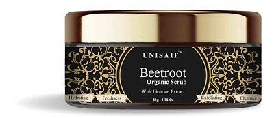 Unisaif Organic Facial Scrub   Deep Exfoliating & Brightening | Choose Variant