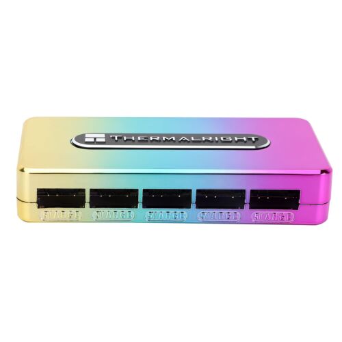 Thermalright Integrato ARGB Fan Hub, 10 Porte 3 Pin PC Fan Controller, 5V Ventola... - Foto 9 di 9
