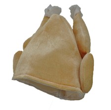 Roasted Turkey Plush Novelty Bird Poultry Holiday Thanksgiving Christmas Hat