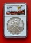 2026 $1 1-oz Silver Eagle NGC MS70 First Releases w/Eagle Label