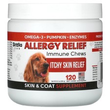 Allergy Relief, Immune Chews, For Dogs , 120 Soft Chews, 9.3 oz 264 g
