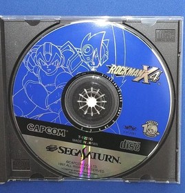 Capcom MegaMan X4 Sega Saturn Software