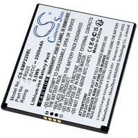 Akku Kompatibel Mit Sunmi Typ SW-FR020 3,8V 2500Mah/9Wh Li-Ion Schwarz