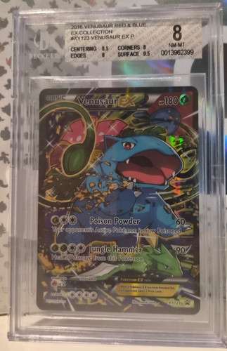 Venusaur-EX graded BGS 8 for sale on eBay