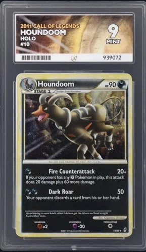 Houndoom 10/95 ACE graded card