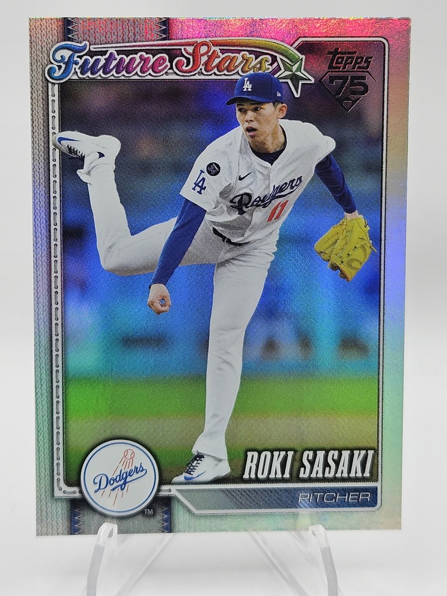 2026 Topps Series 1 Baseball Flagship #66 Roki Sasaki Rainbow Foil