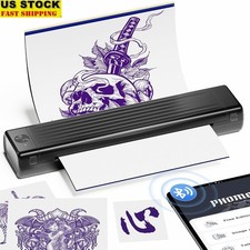 Wireless Tattoo Printer AI Design Temporary Tattoo Maker Bluetooth Thermal New
