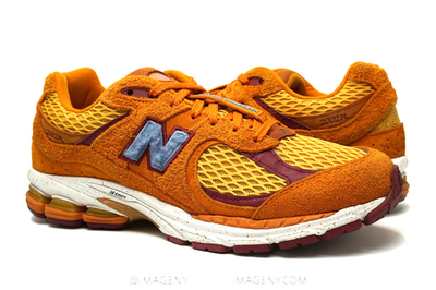 New Balance 2002R Salehe Bembury Peace Be The Journey ML2002R1 Size 10.5 Orange New Balance x Salehe Bembury 2002R  main image 4