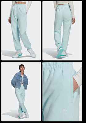 Adidas Womens Fleece Adicolor Joggers light blue XS New with Tags, Never Worn