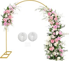 Metal Rack Large Wedding Arch Door Backdrop Stand Flower Display Frame Backdrop