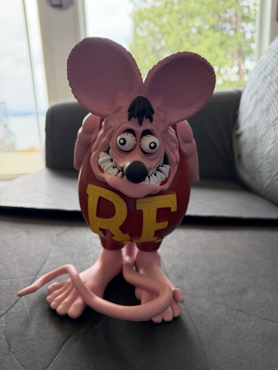 Vintage Ed Roth Rat Fink Doll PINK FINK 500 Limited Edition Figure