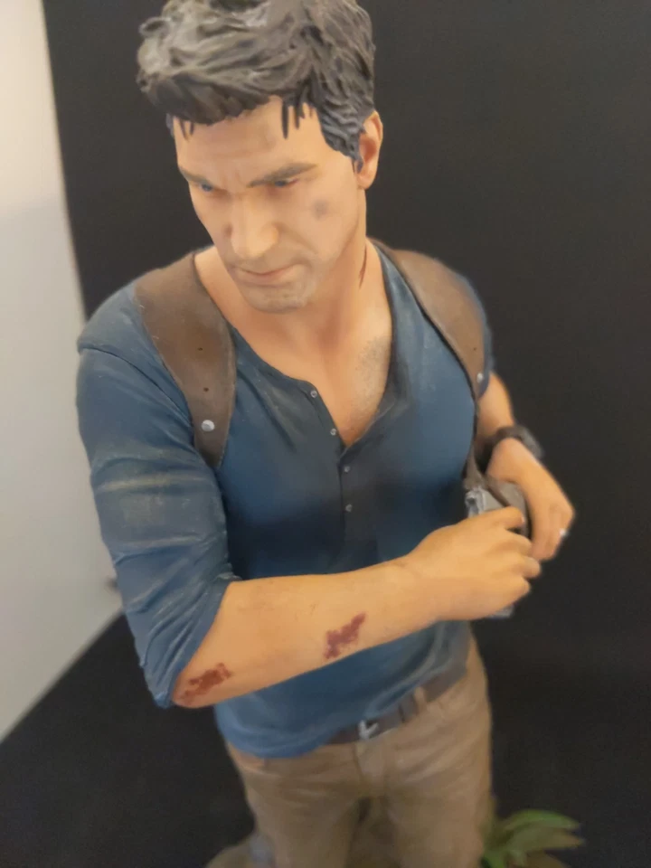 Uncharted 4 Nathan Drake Statue Figure ONLY, From Libertalia Collectors Edition - Image 3 of 4