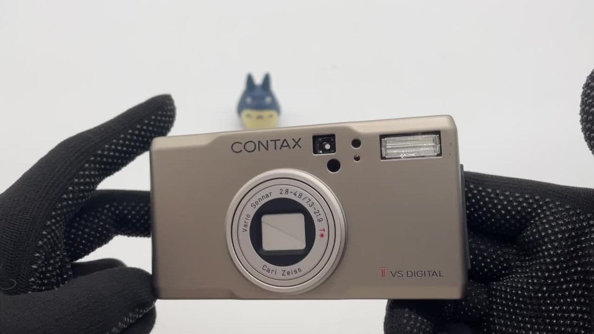 Top MINT] Contax TVS Digital Camera 5.0MP Carl Zeiss AF Zoom Lens