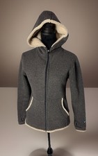 Kuhl Alfpaca Soft Fleece Full Zip Hooded Brown Jacket Coat Women  s Size S