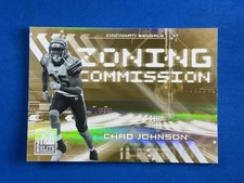 2006 Elite Zoning Commission Gold #ZC-17 Chad Johnson Bengals #/1000
