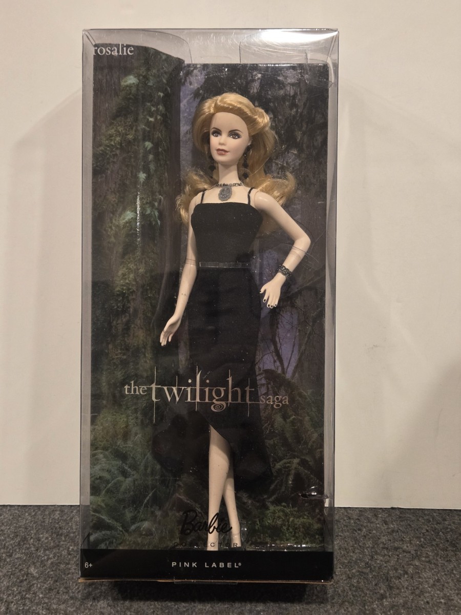 Barbie Twilight Saga Rosalie Doll 2012 Pink Label Collector New in