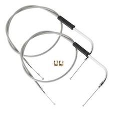 43.3" Throttle  Idle Cable Kit for 2000-2006 43.3" Touring  Softail Chrome