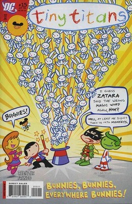 Tiny Titans #15 VF; DC | All Ages Art Baltazar - w/Bag+Board