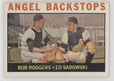 1964 Topps Angel Backstops ( Bob Rodgers) Buck Rodgers Ed Sadowski #61 16ez