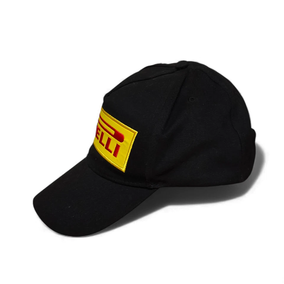 Gorra de béisbol ajustable Pirelli Tires Logo F1 Racing negra Foto 2 de 4