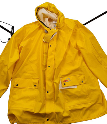 Sioen Dover Flexothane Regenjacke 4893 Gelb XXL 62-64 mit Futter