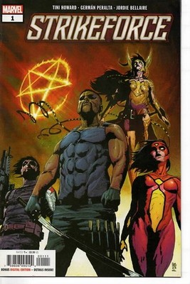 Strikeforce # 1 Marvel Comics November 2019 1st team appearance Bagged & Boarded
