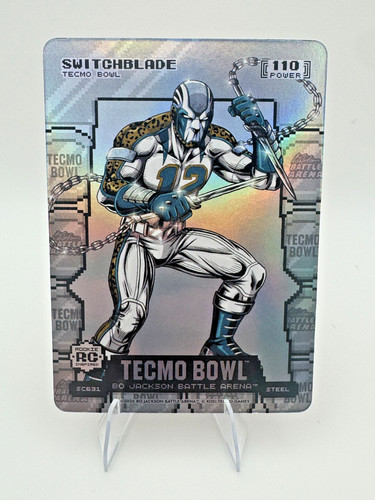 Bo Jackson Battle Arena Tecmo SWITCHBLADE Silver Coinflip STEEL Travis Hunter