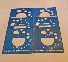45 RPM 7" RECORD SLEEVES CO. SLEEVE 6 PACK SEE PHOTO Rocket Records SLV377
