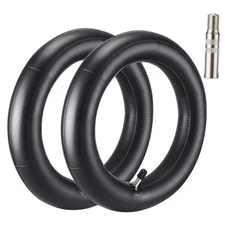  10 Inch Inner Tube 10x2.125 for Electric Scooter, 25 mm Long Straight Valve, 