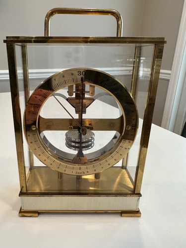 Huger Meteobar West Germany Skeleton Barometer  Very Rare 1960s ?