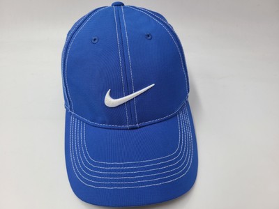 Nike Golf RL Murphey Commercial Roof Systems Adjustable Hat Cap Men Blue White