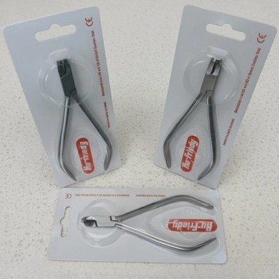 3X HU FRIEDY Universal Cut & Hold Distal End Cutter Pliers Long Handle 678-101L