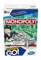 Hasbro Reise-Brettspiel Monopoly Grab AND GO