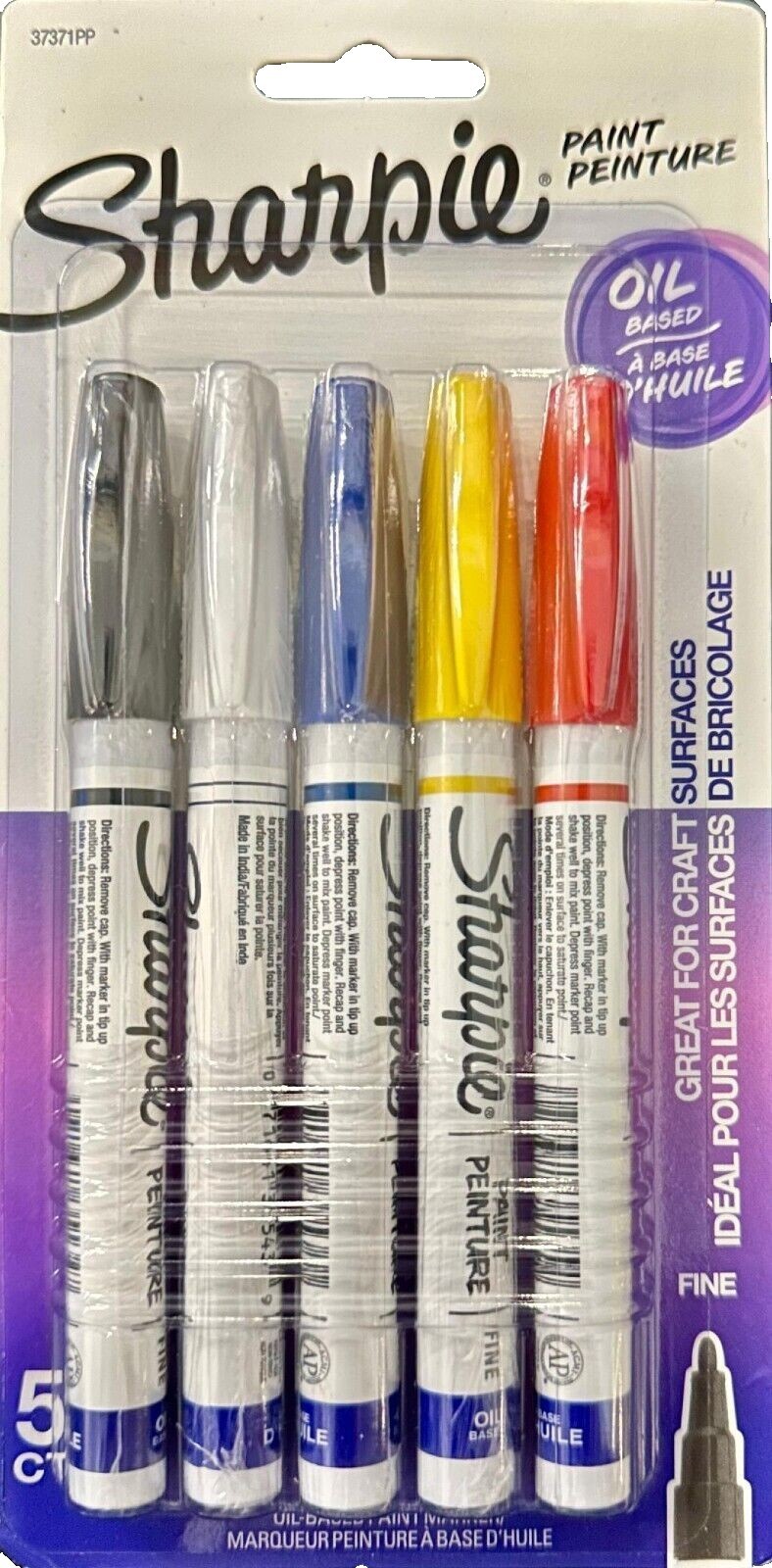 Fine Point Assorted Colors 5-count 37371pp