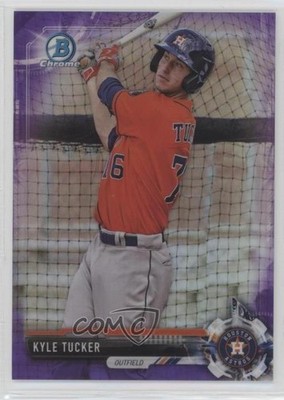 2017 Bowman Chrome Prospects Purple Refractor 80/250 Kyle Tucker #BCP28 1kk