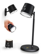 Modular LED Desk Lamp for Home Office, Eye-Caring Table Lamp Dimmable