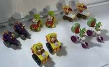 Hanna Barbera Race Cars FENDER BENDER Carl's Jr Hardees 1990-2 Complete Sets