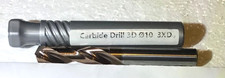 New Solid Carbide Twist Drill Bit 10mm x 90mm OAL Coated