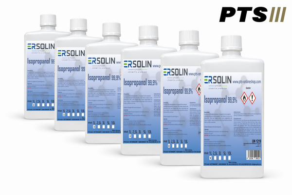 Isopropanol 99,9% 6X1 Liter IPA Entfetter Reiniger ErhäLtlich In 2.5L 3L 5L 10L-image