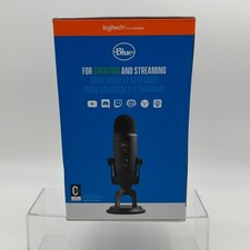 Blue Yeti Premium Multi Pattern USB Microphone Black for Gaming Streaming Pod