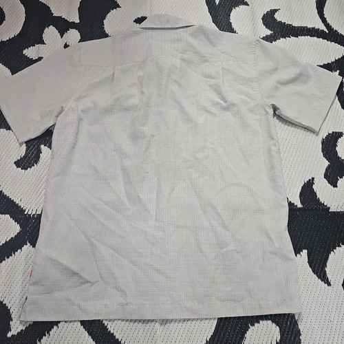 Quicksilver Waterman Hemd Herren Medium Hawaii Knopfleiste grau grau - Bild 7 von 7