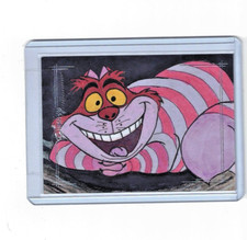 Marketplace image: 2026 Disney Topps Chrome  Sketch Cheshire Cat By RJ Tomascik 1/1 Make Offer !!