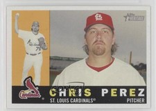 2009 Topps Heritage Chris Perez #16 4w8